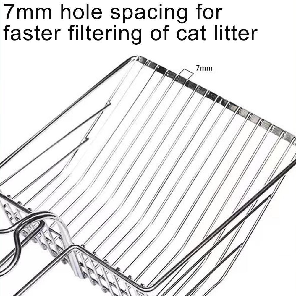 Quality Steel Cat Litter Scoop Not Easy To Poop Cats Washable Petkit Shovel Litter To S8K4