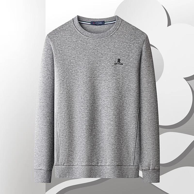 MONTAGUT Men's Super Soft Air Layer Crewneck Sweatshirt