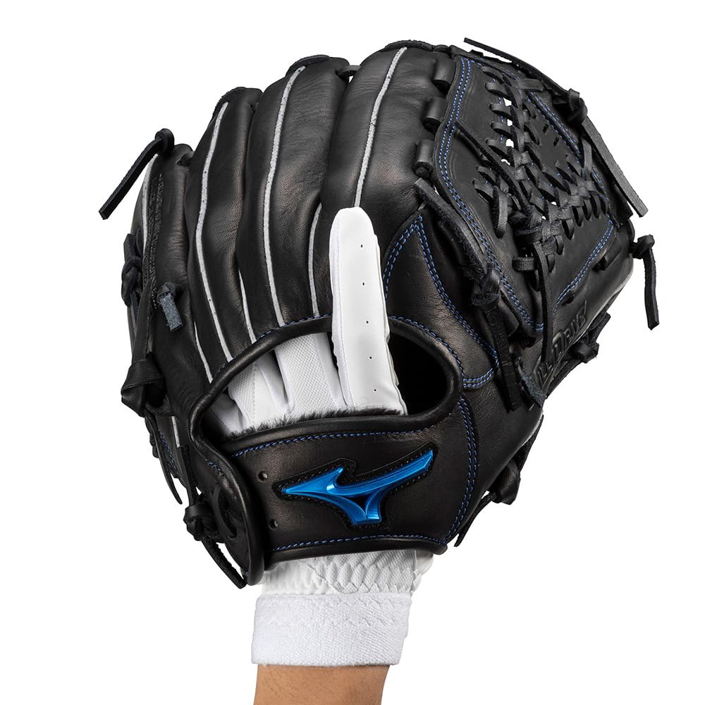 MIZUNO Defensive Left High School Baseball Rules Size White x White Baseball/Softball Gloves, Hand, Compliant, 1EJED320, L,
