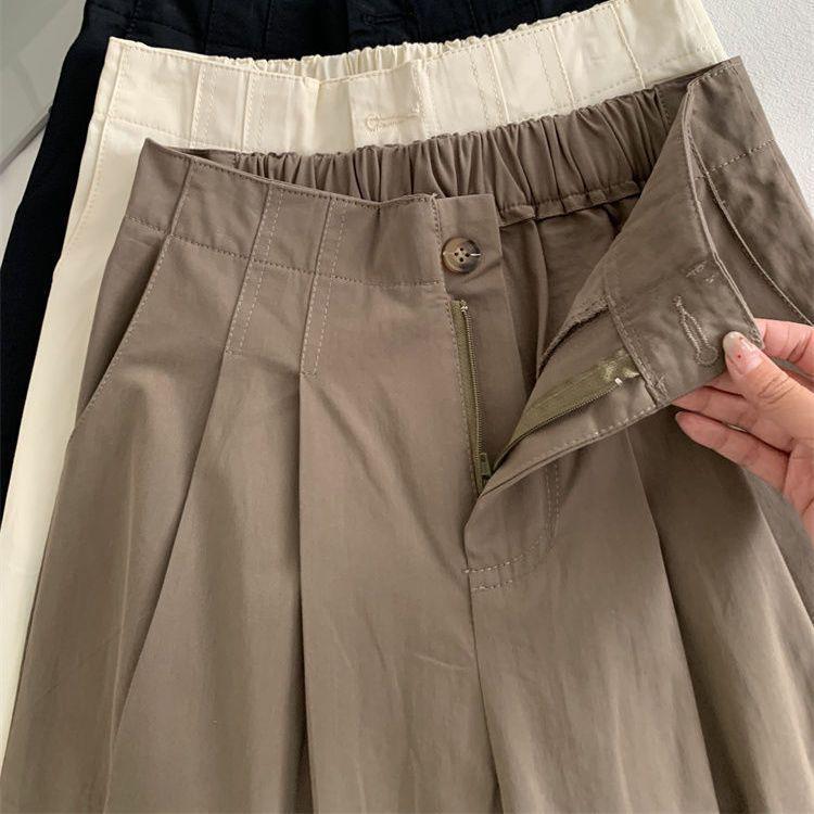 Versatile Plus Size Wide-Leg Harem Pants for Women - New Arrival Spring Collection, Perfect for Pear-Shaped and Petite Figures.