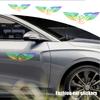 HNZCY1 3pcs Colorful and generic car reflective stickers waterproof car decoration For Alfa Romeo Giulietta Giulia GT Mito Brera