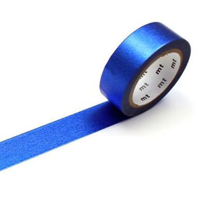 Masking Tape - MT MASKING TAPE - Métallisé - Bleu - 15 mm - 7 m