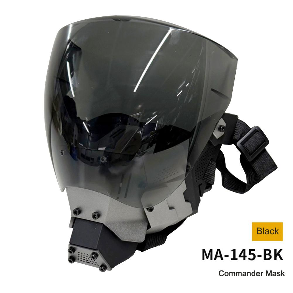 Cosplay Mask Removable Airsoft Paintball CS Wargame Sports Mask Double Sided Anti-fog Lens Protective Gear