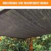 Sun Mesh Shade Sunblock 10x10ft, Sunblock Shade for Plants, Shade Cloth with Grommets, Shade Net for Greenhouse, HDPE Sun Protection - for Barn or