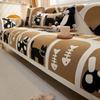 Cartoon Chenille Sofa Cover Cloth Towel  New Four Seasons Universal Sofa Cover Cover a Whole Full Cover Cushion