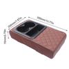 Car Armrest Cushion With Cup Holder Rest Pillow Cover Cover Waterproof Leather Cover For Most Car For Protecting Car Armrest Box