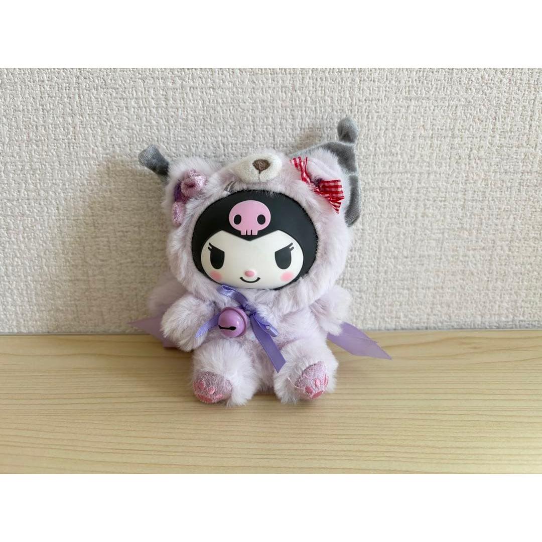 Skull Design Plush Toy Light Purple