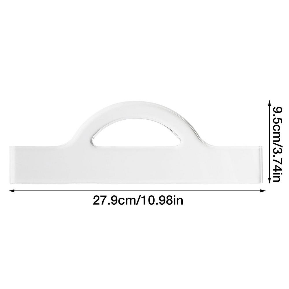 Charcuterie Board Handle Template Acrylic Handle Cutting Board Templates For Woodworking Tracing Router Template For Woodworking