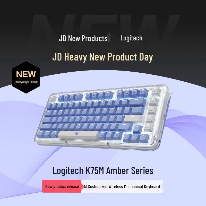 Logitech ALTO KEYS K75M AI Benutzerdefinierte kabellose mechanische Tastatur