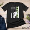 US Flag Shamrock American Football St Patricks Day Men Boys Unisex T-shirt