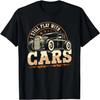 Ik speel nog steeds met auto's, grappig klassieke auto hot rod T-shirt