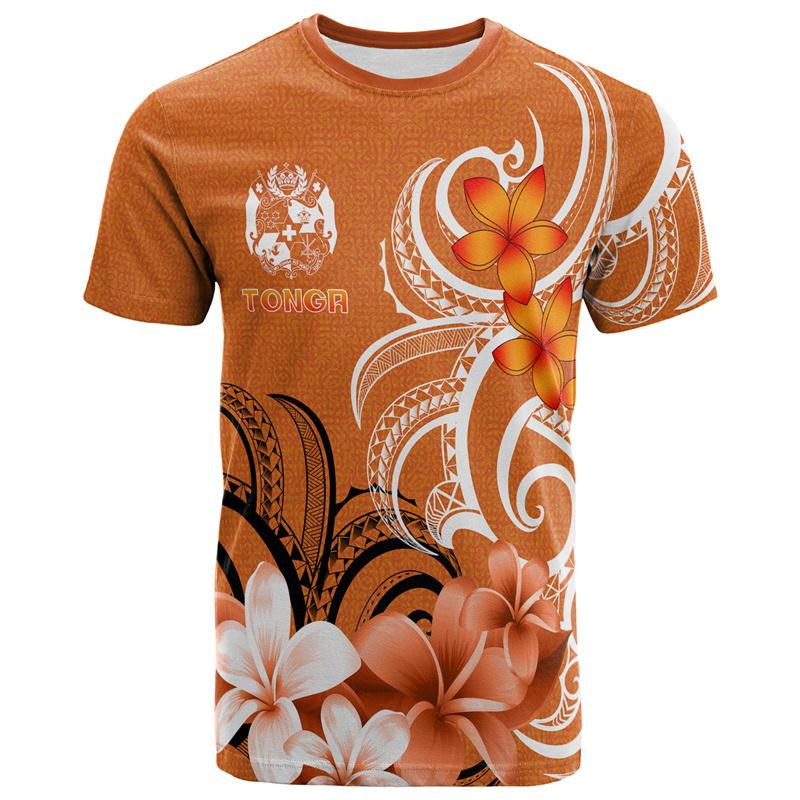 Summer Harajuku 3D Printing The Kingdom Of Tonga T Shirt Oceania Tonga National Day Graphic T-shirts Fashion Mens Clothing Tees