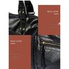 Handbag Unisex Faux leather Multi Pocket Adjustable Strap Daily Commute