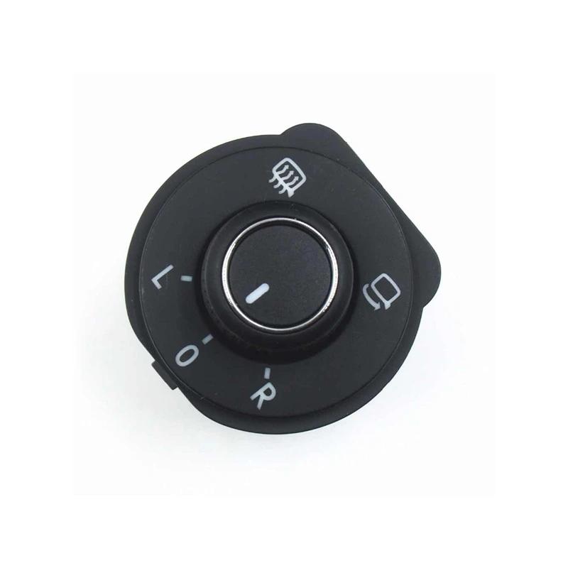 

Power Rear Side Mirror Switch Control Adjust Knob Button for VW Volkswagen Polo 2010- Car Accessories 6R1959565F 6R1959565A With Floding