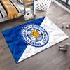 Leicester City FC Logo Rug Non-slip rug suitable for living room and bedroom sofas