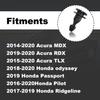 20Pcs Engine Hood Fixing Clip Compatible with Compatible with Honda Honda Odyssey Pilot Ridgeline Acura MDX RDX TLX Replace OE 91547TZ5A02