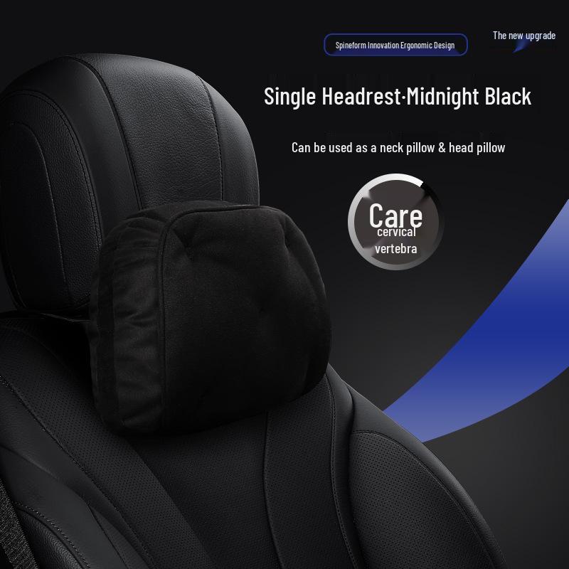 Purple Wind Chime Headrest & Lumbar Support Pillow for BMW 5 Series 530Le Zotye T300/T600