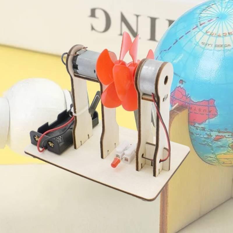 Wissenschaftsexperiment Windenergieerzeugung DIY-Kit Schulwissenschaft Bildungsmodell