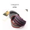 Wide Edge Hairband Hair Clip Ethnic Style Hair Accessory Toothed Anti-Slip Versatile For Covering Gray Hair And Frizz For Women
