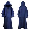 Middle Ages Hooded Robe Cloak Wizard Role Playing Costume For Event Halloween