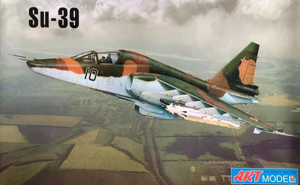 Art Model 1/72 scale Russian Sukhoi Su-39 Grac ground attack aircraft plastic model AU7217