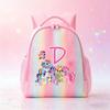 My Little Pony Schoolbag Kawaii Anime Pattern Pink Backpack Primary School Kindergarten Cartoon Shiny Bookbag Stationery Gifts Kid Friendly