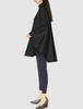 Double Standard Clothing Free Size Water-Repellent Poncho, 0207-240-203, Women's, Black, Japan,