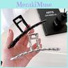 Elegant Korean Style Oversized Alloy Hair Clip For Women Versatile Luxurious Hair Accessory