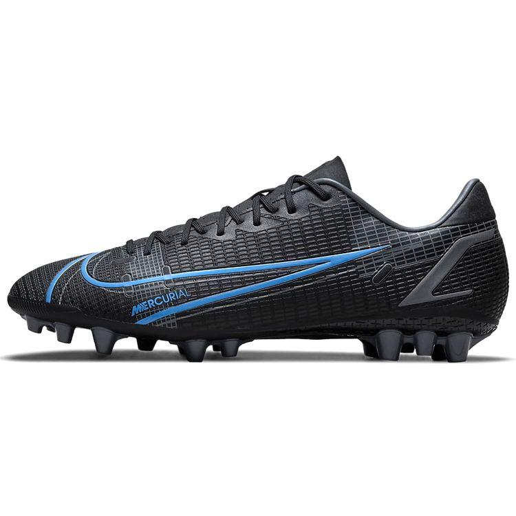 Nike Mercurial Vapor 14 Academy Laced Round Toe Low Top AG Soccer Shoes Men sneaker Black CV0967-004