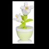 Secret Flower Language Rose Sunflower Eternal Flower Potted Ornaments Hand-assembled Building Blocks Toys Girls Gifts