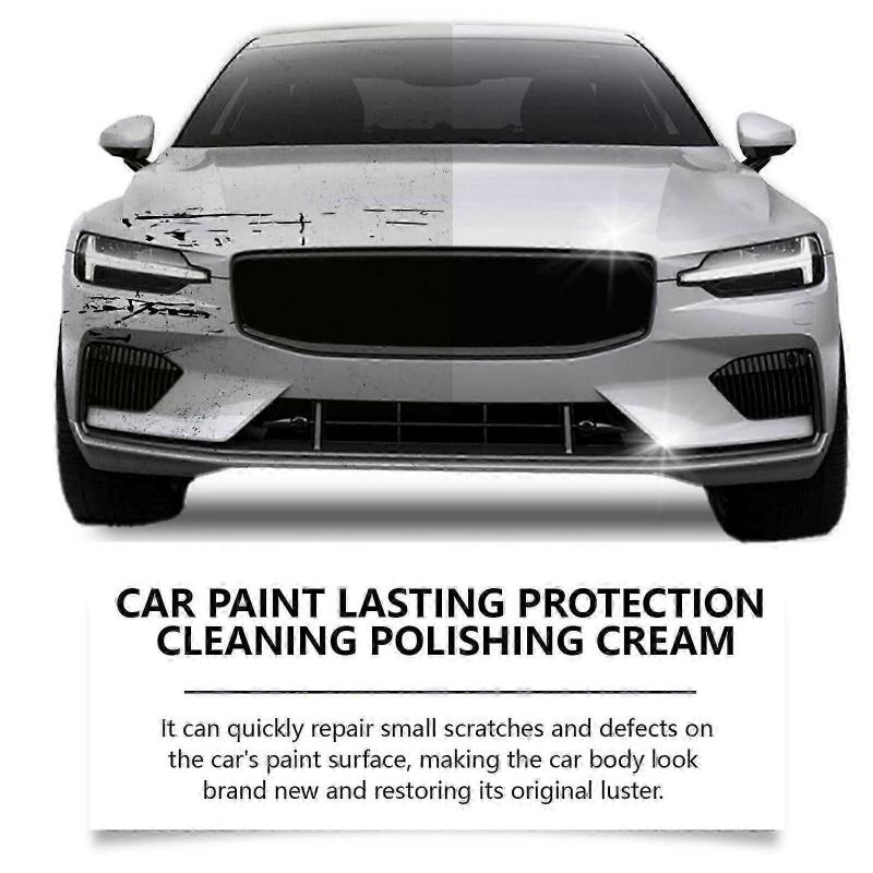 Car Scratch Polish Cream - Instant Repair, Long-Lasting Shine & Mirror Finish