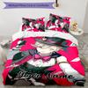 3pcs Genshin Impact5 Cover Set - Personalized Name, HD Printed Bedding with 1 Cover and 2 Pillowcases - Perfect for Home Decor, Easy Care