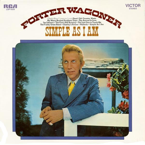 

LP Record PORTER WAGONER - Simple As I Am LSP4508 RCA Victor 1971 US Folk Used
