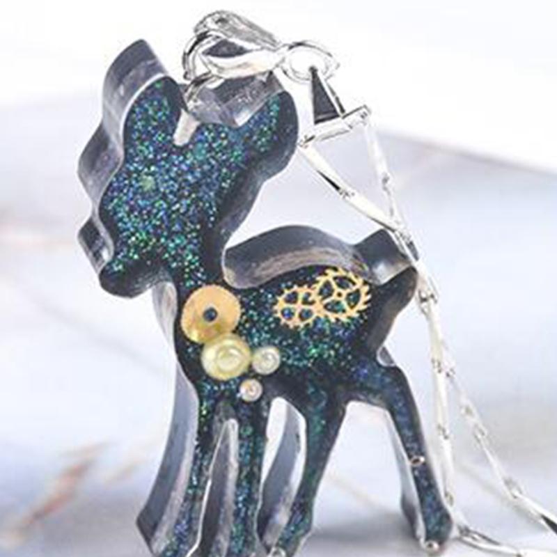 220 Pcs Resin DIY Crafts Jewelry for Key Ring with Chain Jump Rings Screw Eye Pins Golden Silver Keychain Rings Set