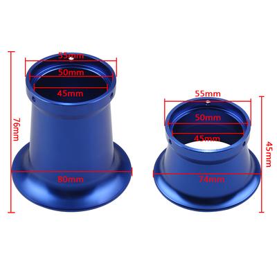 Motorcycle Carburetor Interface Air Filter Cup Horn Wind Cup 50mm for Keihi PWK KOSO OKO PE 21 24 26 28 30mm  Moto ATV Motocross