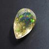 Lab Created Doublet Opal Pear 12 Ct Excellent Certified Loose Gemstone