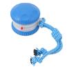 Interactive Dog Toy Random   Electric Automatic Moving and Rolling Dogs Toy with Rope for Small Medium Large Dogs Blue