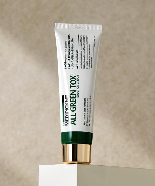 Medipickme All Green Tox Solution Soothing Cica Hydrating Cream 50ml