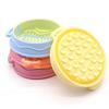 Silicone Anti-Choke Bowl Dual Handles Dog Treat Bowl Colorful Dog Slow Feeder Bowl  Pet Enrichment