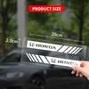 2PCS Car Rearview Mirror Sticker Decals Auto Exterior Accessories For Honda Odyssey Spirior CRV Civic XR-V HR-V City Accord