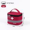Portable First Aid and Epidemic Prevention Kit for Travel, Home, Outdoor, and Children's Emergency Medicine Storage