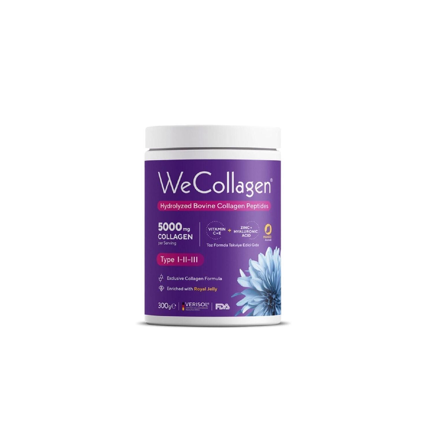 

Wecollagen Type 1-2-3 Dust Collagen 300gr