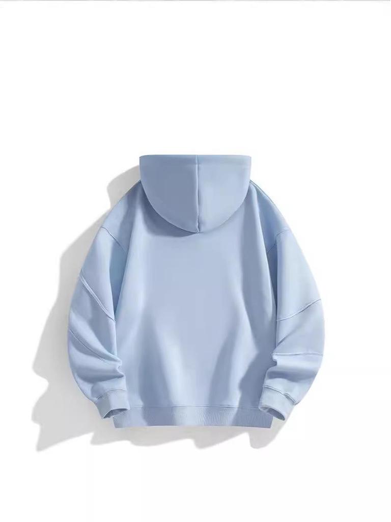 Sweat à capuche tendance pour homme: Design Déstructuré, Style High Street, Surpiqué pour le Printemps/Automne.