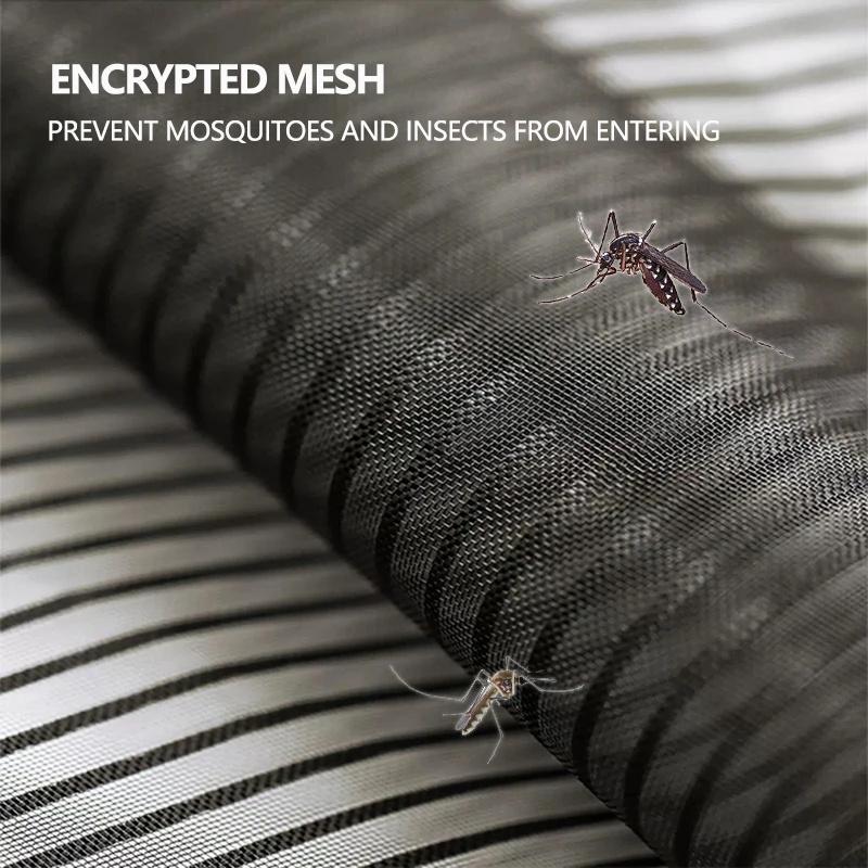 Mesh Mosquito Proof Door Screen Curtains Summer Magnetic Mosquito Net Cover Insect-Proof Automatic Closing Door Screen