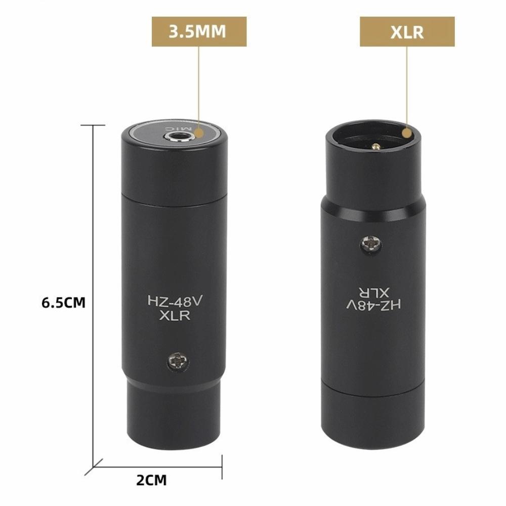 20-16000Hz 48V Phantomspeisung 3-Pin XLR Stecker Mikrofon-Netzteil für Kondensatormikrofon