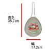 Takagi Japanese-Made Stainless Steel Scooping Strainer with Handle, Medium, Silver