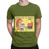 Smiling Friends Group yellow Graphic Funny 100 Cotton TShirt Smiling Friends Season 2 Tops Tees For Unisex