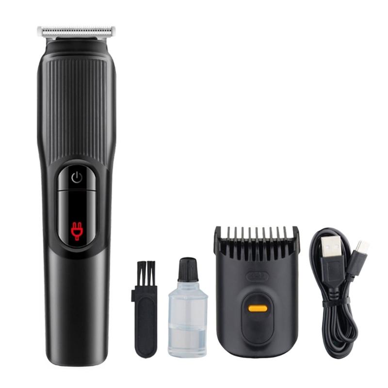 

Efficient Hair Trimmer Electric Cutter Set Stainless Steel Hair Cutting Device Electric Hair Cutter Trimming Machine 1