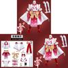 Vtuber Sakura Miko Cosplay Outfit With Soft Woolen Material For Anime Fans And Cosplayers