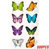 100-500Pcs High-Quality Creative High-Quality Butterfly High-Quality Decorative High-Quality Stickers High-Quality Gift Self-assembly High-Quality